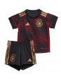 Billige Tyskland Bortedraktsett Barn VM 2022 Kortermet (+ Korte bukser)